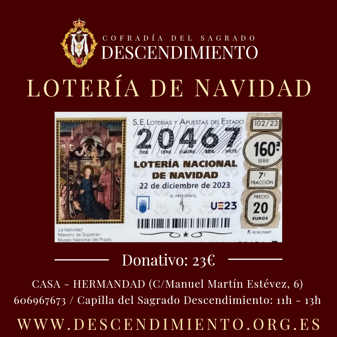 Lotería de navidad 2023