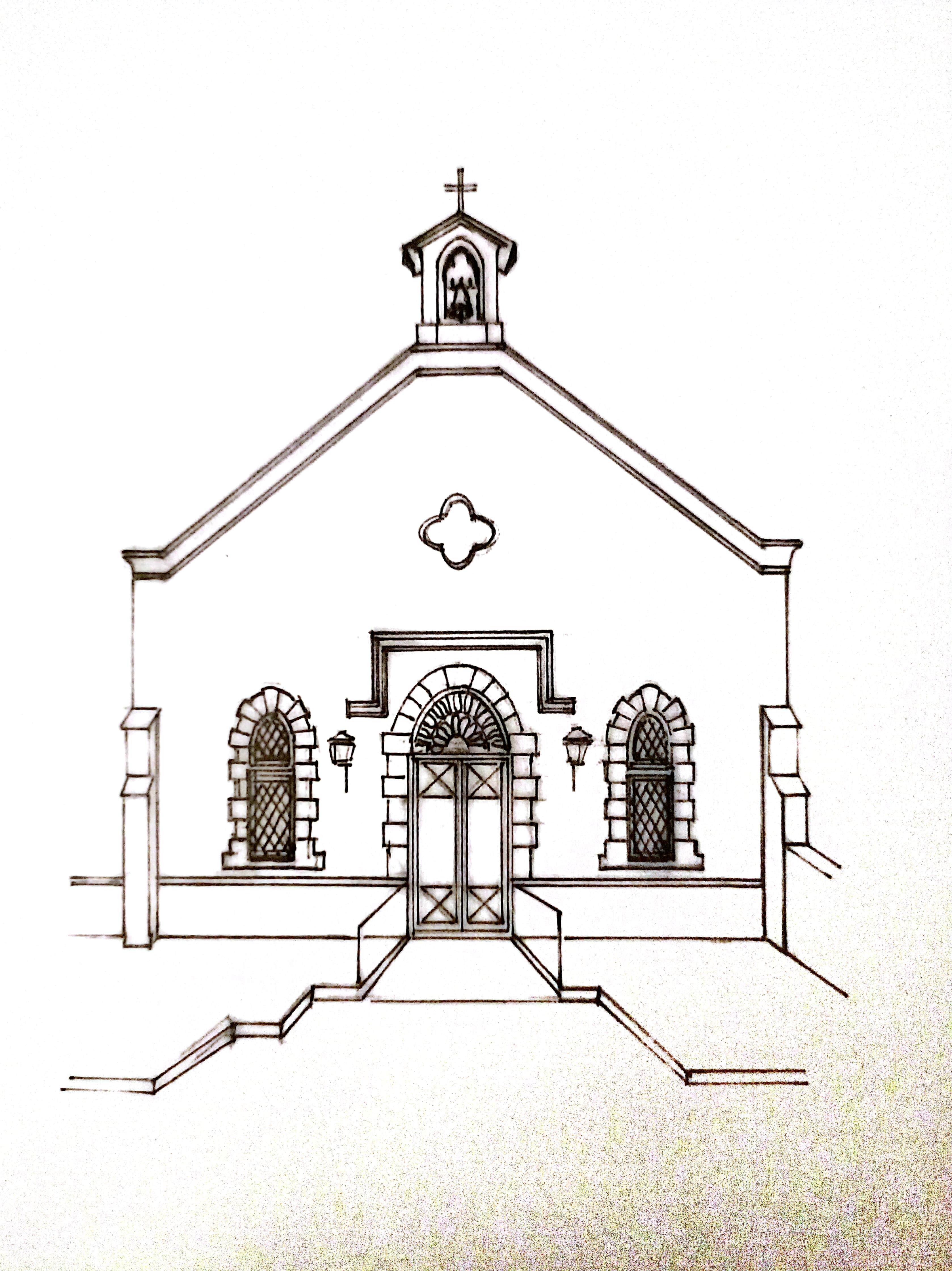 Capilla cerrada en agosto
