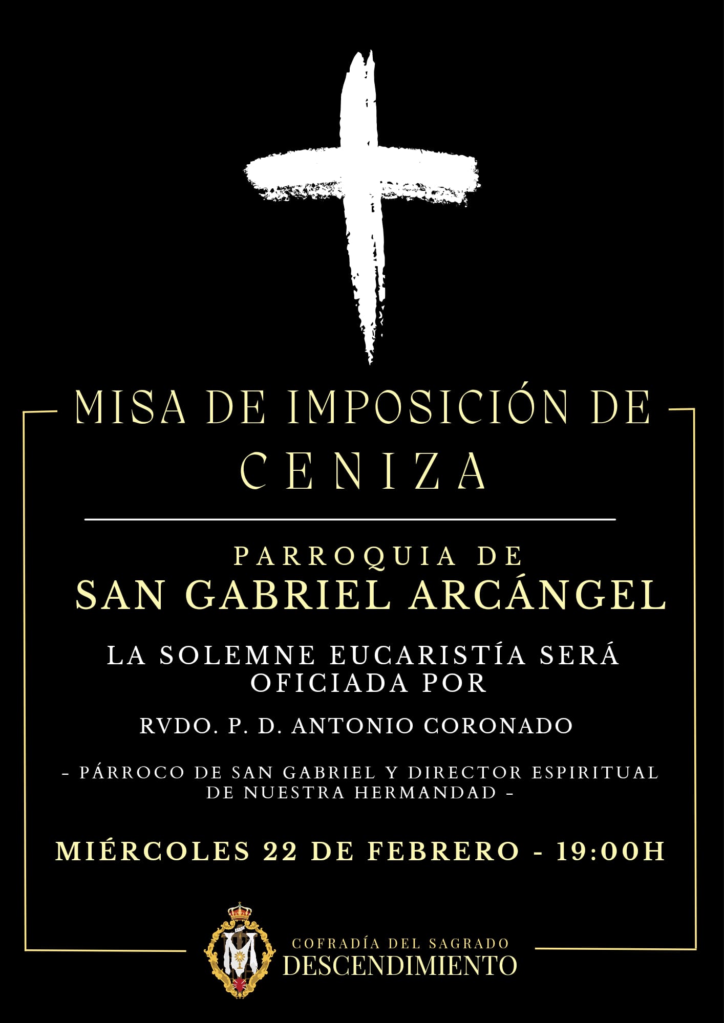 Misa de imposición de ceniza